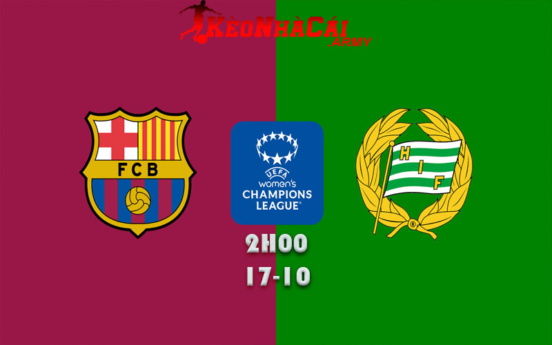 Soi Kèo Barcelona Nữ Vs Hammarby Nữ C1 2h00 17/10